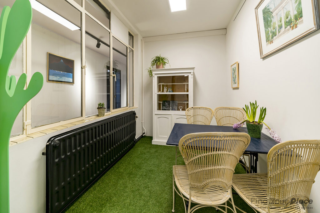 La véranda du COG Coworking de gembloux